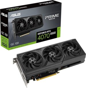 ASUS TUF Gaming GeForce RTX ™ 5070 12GB GDDR7 OC Edition Gaming Graphics Card (PCIe® 5.0, HDMI®/DP 2.1, 3.125-slot, Military-Grade Components, Protective PCB Coating, axial-tech Fans)